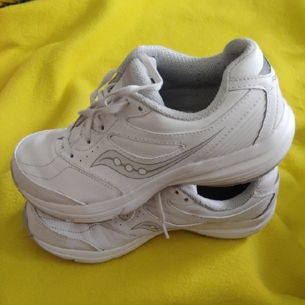 Saucony Women's White Athletic Shoes